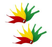 Lotsdonxia Brake Pad Thickness Gauge Tool, Colour-Coded Measuring Ruler for Accurate Pad Wear Inspection, High-Impact Plastic Quick-Read Scale (2Pcs)