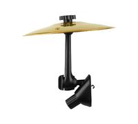 Lotsdonxia Car Crash Cymbal Air Vent Decor - Stainless Steel Mini Drum Cymbal with 360° Rotation, Universal Vent Mount for Funny Automotive Interior Decoration