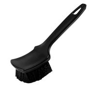Lotsdonxia Car Wheel Cleaning Brush - Black Handle & Bristles for Efficient Tire and Rim Cleaning, Easy Dirt Removal, Suitable for Cars, Motorcycles, and Bicycles