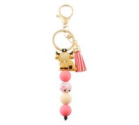 Lotsdonxia Cartoon Image Keychain, Silicone Highland Cow Bag Charms, Cute Little Charms for Decorating Bags, Handbags, Wallets and Cell Phone Cases