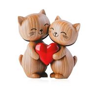 Lotsdonxia Cat Wooden Ornament, 2D Flat Whimsical Scottish Charm, Quirky Home and Office Decor Accessory, Thoughtful Gift for Enthusiasts (Cat)