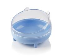 Lotsdonxia Compact Hamster Sand Bath Container, Transparent Sandbox Toilet for Dwarf Hamsters, Gerbils - Dust-Reducing, Rounded Edges
