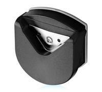 Lotsdonxia Corner Rounder Punch 4mm - Portable Round Corner Cutter for Cards, Photos, Postcards, Scrapbooking, and DIY Projects (Black)