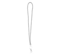 Lotsdonxia Crystal Neckband Lanyard Diamond Encrusted Round Shimmering Crystal Neckband Necklace Suitable for Office People Student ID Card Work Badge（B）