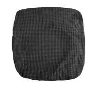 Lotsdonxia Dark Grey Stretch Office Chair Cover, Elastic Polyester Desk Chair Seat Slipcover for Computer & Gaming Chairs, Fits 15-20 Inch