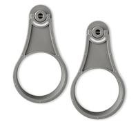 Lotsdonxia Eco-Friendly 2Pcs Super Carry 6Cup Beverage Carrier Reusable, Foldable Sturdy Drink Holder for Coffee, Beer, Pints Portable for Festivals, Sports, Gigs Pub Visits (Grey)