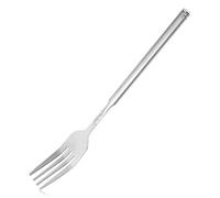Lotsdonxia Extendable Stainless Steel Fork Easy to Clean Barbecue and Toasting Fork for Outdoor and Kitchen Use for Grilling, Fruits, and Desserts 8.7~25.3inch