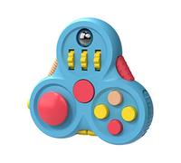 Lotsdonxia Fidget Pad - An 11-in-1 Toy for Alleviating Stress and Anxiety - Ideal Game for Those with ADHD and ADD.（Blue）