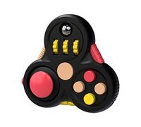 Lotsdonxia Fidget Pad - An 11-in-1 Toy for Alleviating Stress and Anxiety - Ideal Game for Those with ADHD and ADD.（Black）