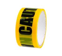 Lotsdonxia Halloween Hazard Tape 25m, Black Self-Adhesive Residue-Free Decorative Tape for Spooky Party Decor, Haunted House Zombie Banner and Festive Events (Style B)