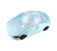 Lotsdonxia Hamster Sports Car Exercise Wheel - Transparent Breathable Running Ball with 3 Play Modes, Detachable Design for Dwarf Hamsters and Small Pets (Blue)