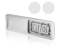 Lotsdonxia Magnetic Clean/Dirty Sign - Double-Sided Indicator Stylish Strong Magnet for Dishwashers Kitchen Refrigerator Laundry Room Decor