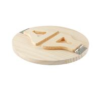 Lotsdonxia Natural Wooden Sofa Armrest Tray, Foldable Clip-On Side Table with Waterproof Surface, Portable Couch Arm Organizer for Drinks, Remote, Phone and Snacks Holder