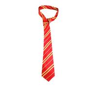 Lotsdonxia Red Striped Wizard School Tie for Kids & Adults - Harry Costume Necktie Uniform Accessory for Halloween Fancy Dress Cosplay Party Outfits