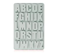 Lotsdonxia Reusable Non-Stick Silicone Alphabet Mould for Baking Chocolate Letters - Ideal for Birthday Decorations(Blue)