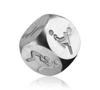 Lotsdonxia Romantic Decision Dice for Couples, Metal Date Night Ideas Gift, Valentines Anniversary Christmas Advent Calendar Gift for Husband, Boyfriend, Wife, and Girlfriend