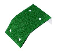 Lotsdonxia Turtle Basking Platform with Suction Cups - Floating Plastic Terrace with Climbing Ramp and Grass Turf Resting Dock for Aquatic Pets in Aquariums