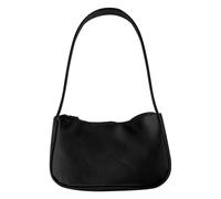 Lotsdonxia Women's Vintage Leather Shoulder Bag - Exquisite Handbag for Shopping, Travel & Casual Outings, Stylish Underarm Clutch for Parties, Birthdays & Daily Use (Black)