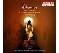 Lott:Rsno:Jarvi - 4 LAST SONGS / ORCHESTRAL SONG