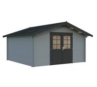 Lotta L (4x4m | 13.9m2 | 34mm) Traditional Square Garden Log Cabin