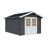 Lotta M (3x4m | 10.0m2 | 34mm) Traditional Garden Log Cabin