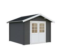 Lotta S (3x3m | 7.3m2 | 28mm) Garden Storage Log Cabin