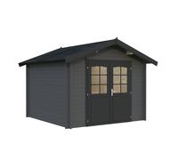 Lotta S (3x3m | 7.3m2 | 28mm) Garden Storage Log Cabin