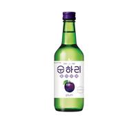 Lotte Chum Churum Plum Soju 350ml, Authentic Korean Fruit Soju, 12% ABV