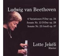 LOTTE JEKELI, KLAVIER - BEETHOVEN - KLAVIERSONATEN