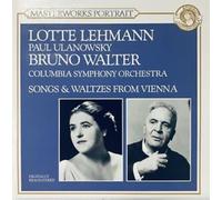 LOTTE LEHMAN/WALTER: SONGS & WALTZES FROM VIENNA - CD