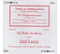 Lotte Lenja - Brecht / Weill: Die Dreigroschenoper
