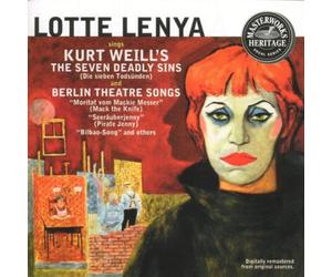 Lotte Lenya Sings Kurt Weill