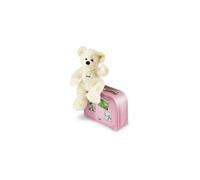 Steiff Lotte Teddy Bear in Suitcase - White