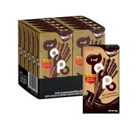 Lotte Toppo Cocoa Chocolate - 10 x 40g Packs | Thai Chocolate Biscuit Sticks Filled with Rich Cocoa Cream | Crunchy Asian Snack | Perfect for Sharing & Gifting