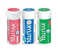 Lotte Xylitol Sugar Free Sweets Chewing Gum - Mint, Lime & Mint, Strawberry & Mint Flavour 29g (Pack of 3) HALAL