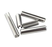 lotted Spring Roll Pin, 304 Stainless Steel Slotted Split Spring Pins M3 Assorted Sizes Multi Pack(M3x10mm-10pcs)