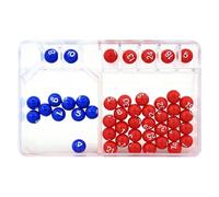 Lottery Ball Machine-8x5x2cm Lotterys Random Machine Fortune Lotterys Machine Number Selector For Lottery, Portable Fortunate Number Selector