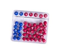 Lottery Ball Machine - Automatic Random Number Drawing Device, Portable Manual Lucky Picker | Equipment Game Accessory Durable Accurate Easy Operate Fun Play Outdoor Indoor Entertainment for Draw Priz