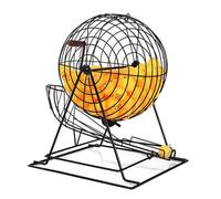Lottery Drawing Machine - Metal Bingo Cage Wheel Game Set with Large Capacity for 200 Balls - Easy Operation for Parties and Entertainment Venues