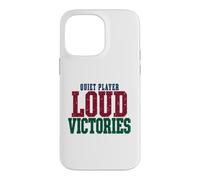 Lottery Humor Quiet Player Loud Victories Lucky Winner Case for iPhone 14 Pro Max