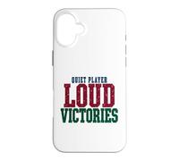 Lottery Humor Quiet Player Loud Victories Lucky Winner Case for iPhone 16 Plus