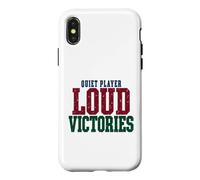 Lottery Humor Quiet Player Loud Victories Lucky Winner Case for iPhone X/XS