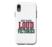 Lottery Humor Quiet Player Loud Victories Lucky Winner Case for iPhone XR