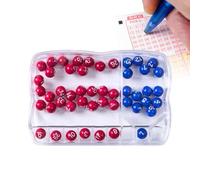 Lottery Number Picker - Manual Shake Device, Portable Lucky Ball Machine | Accurate Number Drawing Tool, Fun Game Accessory, Compact Fortunate Ball Toy for Men, Women, Family Game Nights, Events