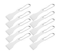 Lottery Scraper Tool for Ticket Scratching 10pcs Plastic White