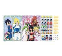 Lottery Tales of Series 2 G Prize Clear File & stickers Destiny single item most (japan import)