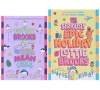 Lottie Brooks Series (Book 8-9) by Katie Kirby 2 Books Collection Set (Lottie Brooks vs The Ultra Mean Girl & [Hardback]The Seriously Epic Holiday of Lottie Brooks)