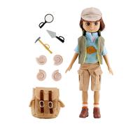 Lottie Doll Fossil Hunter with Outfit Accessories Set Tangle Resistant Hair