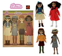 Lottie Doll Four Seasons Clothing Multi Pack - 4 Doll clothing outfits LT163