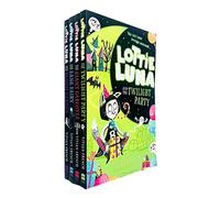 Lottie Luna 1-4 Book Set By Vivian French Bloom Garden, Twilight Party, Fang Fairy, Giant Gargoyle